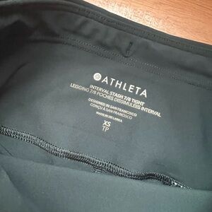 Athleta Black 7/8 Leggings